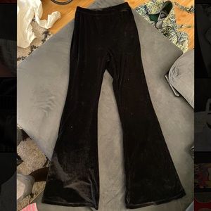 SHEIN Flared Velvet Pants